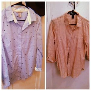 Vintage looking button downs